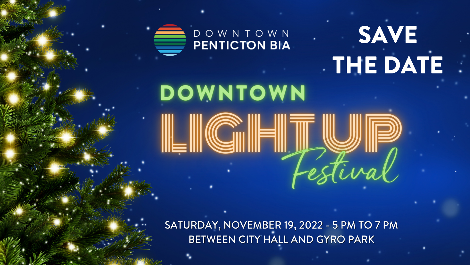 Save the Date for the Downtown Light Up Festival